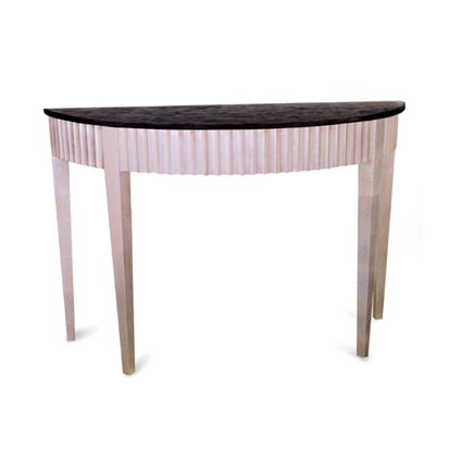 Demilune Console